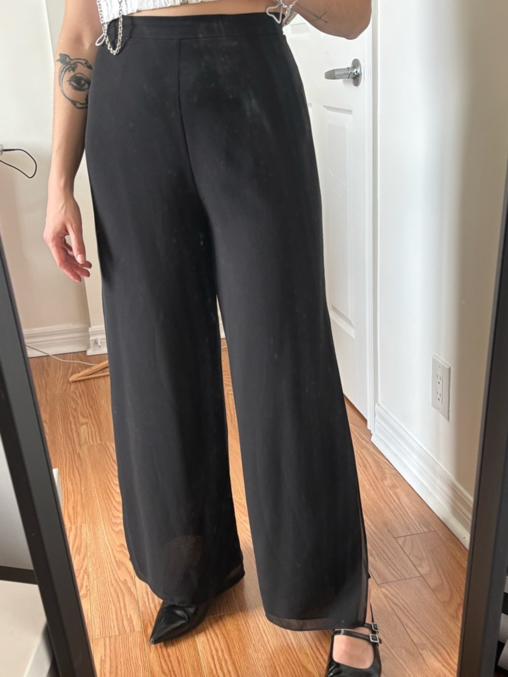 Vintage split-hem Joseph Ribkoff pants - size S